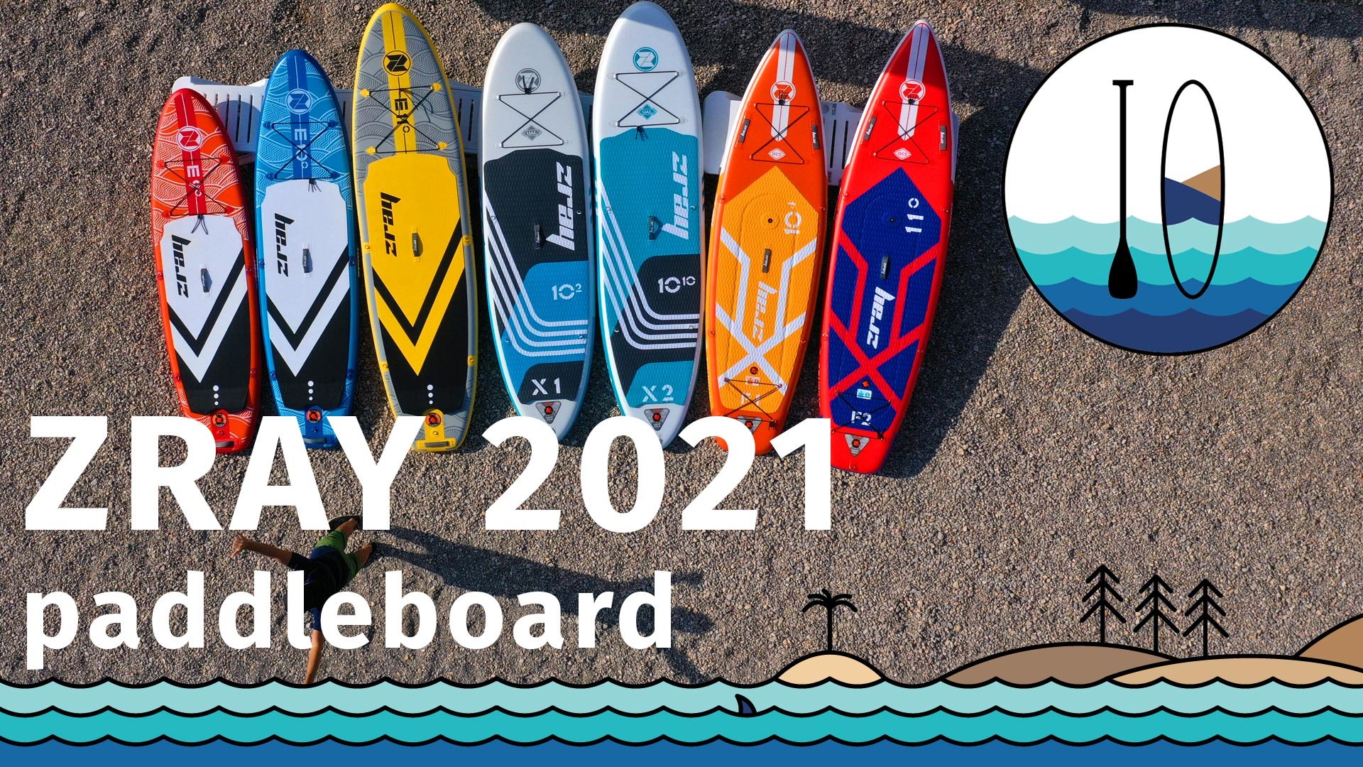 Představujeme paddleboardy ZRAY 2021
