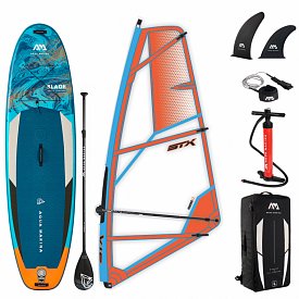 Paddleboard AQUA MARINA Blade 10'6 komplet s plachtou - nafukovací paddleboard a windsurfing