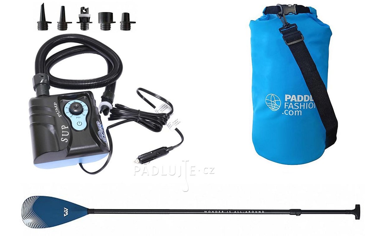 Super Set - STAR 6 Blue Bag 10l + pastel paddle