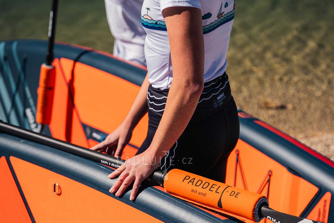 Dámský outfit 3 - oranžová - paddleboard GLADIATOR PRO, lycra, žabky COOL