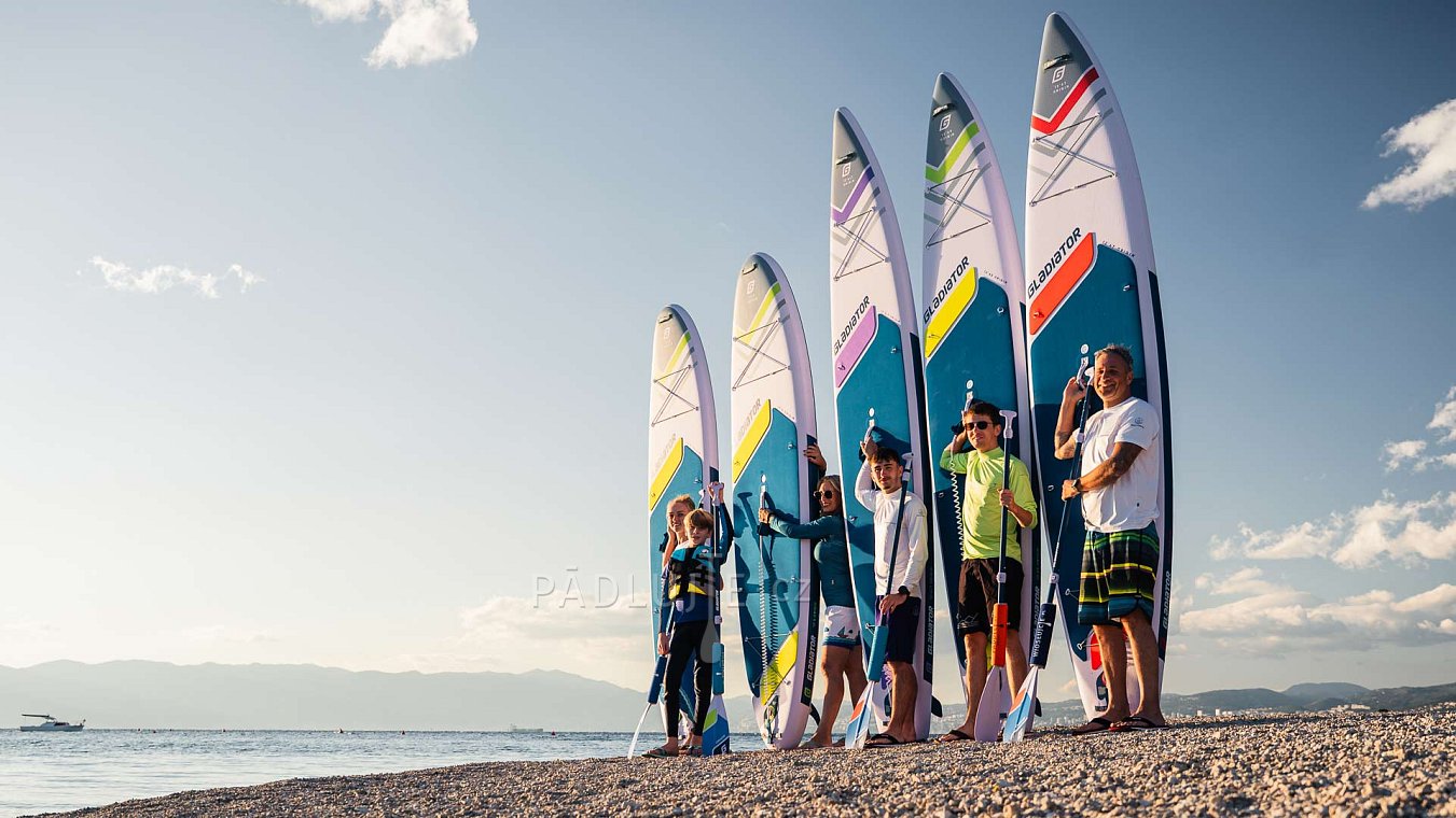 Nafukovací paddleboardy - GLADIATOR - modely 2026