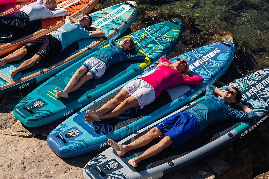 Pánský outfit 2 - žlutá - lycra krátký rukáv, MMA kraťasy WAVE na paddleboard