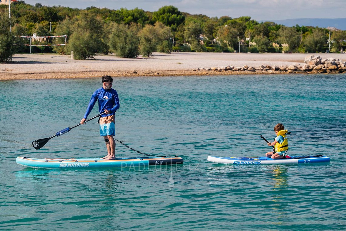 Pánský outfit 6 - modrá - paddleboard GLADIATOR PRO, lycra, žabky COOL