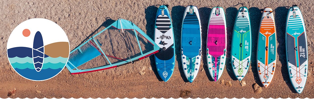 SKIFFO - Nafukovací paddleboardy dle značky