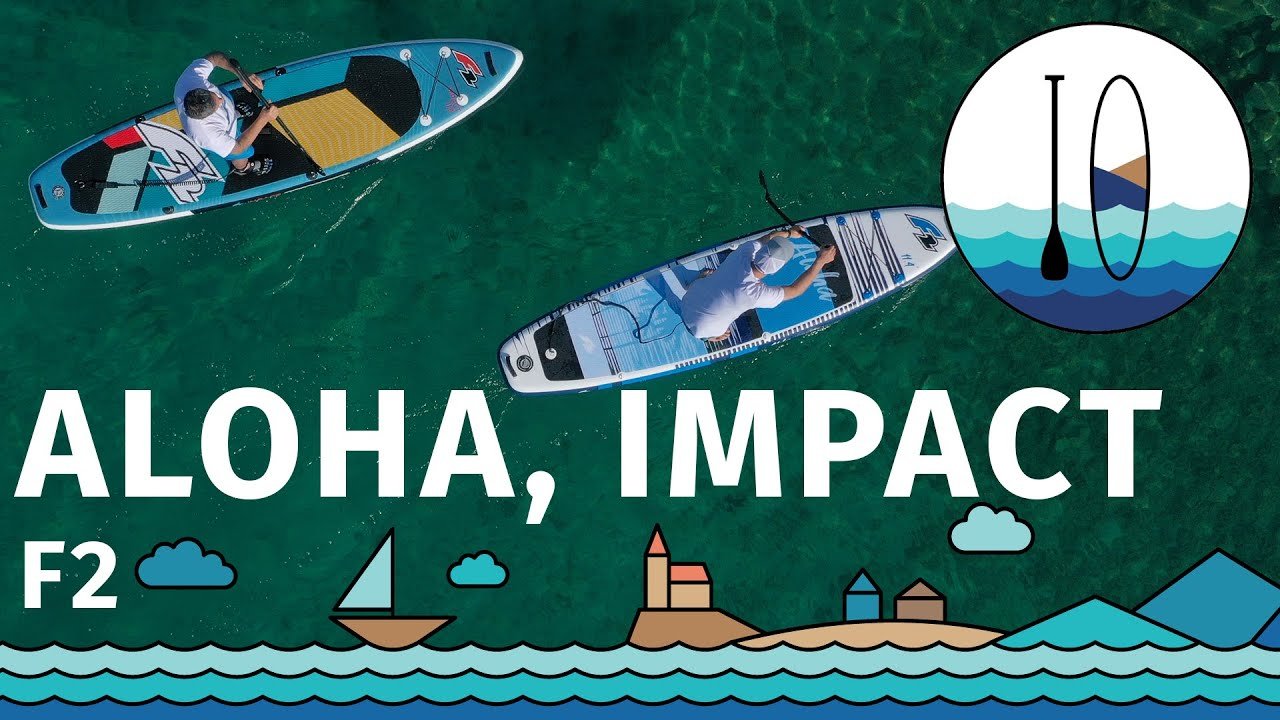 Představujeme paddleboardy F2 ALOHA & F2 IMPACT