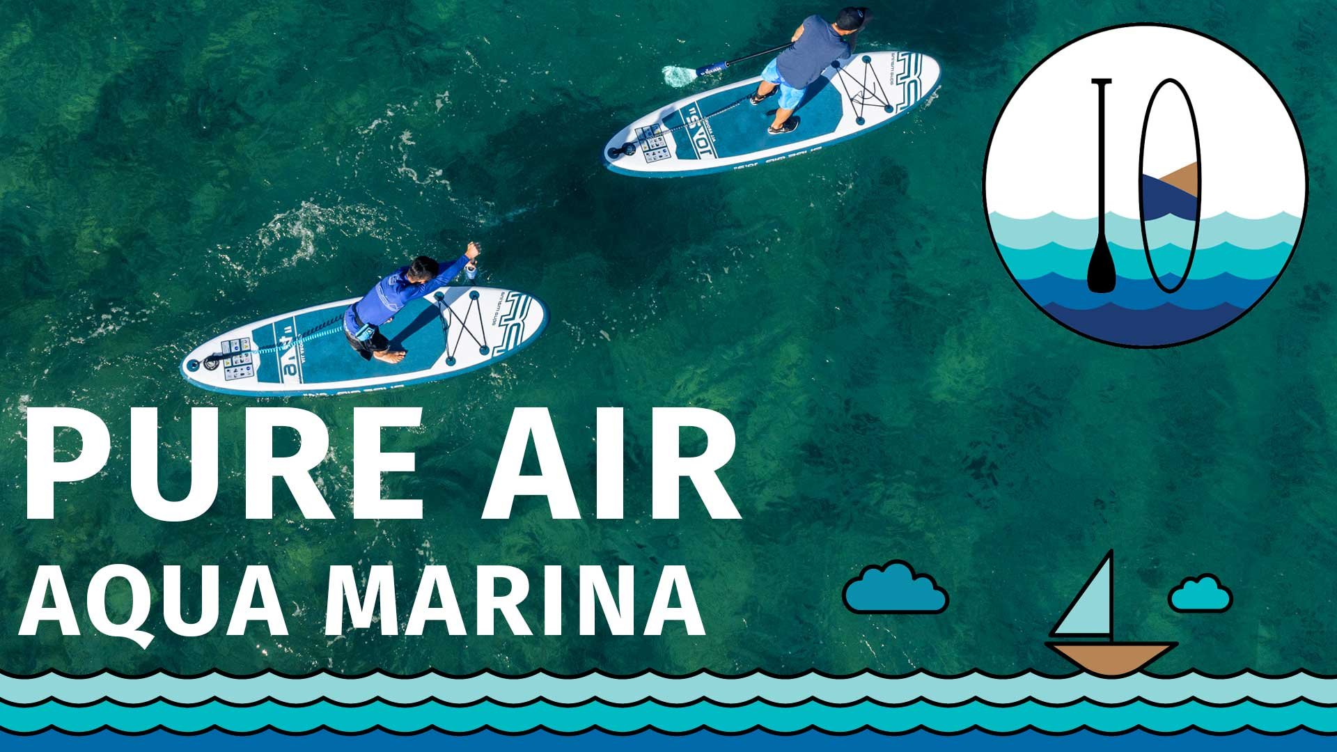 Představujeme paddleboardy AQUA MARINA PURE AIR