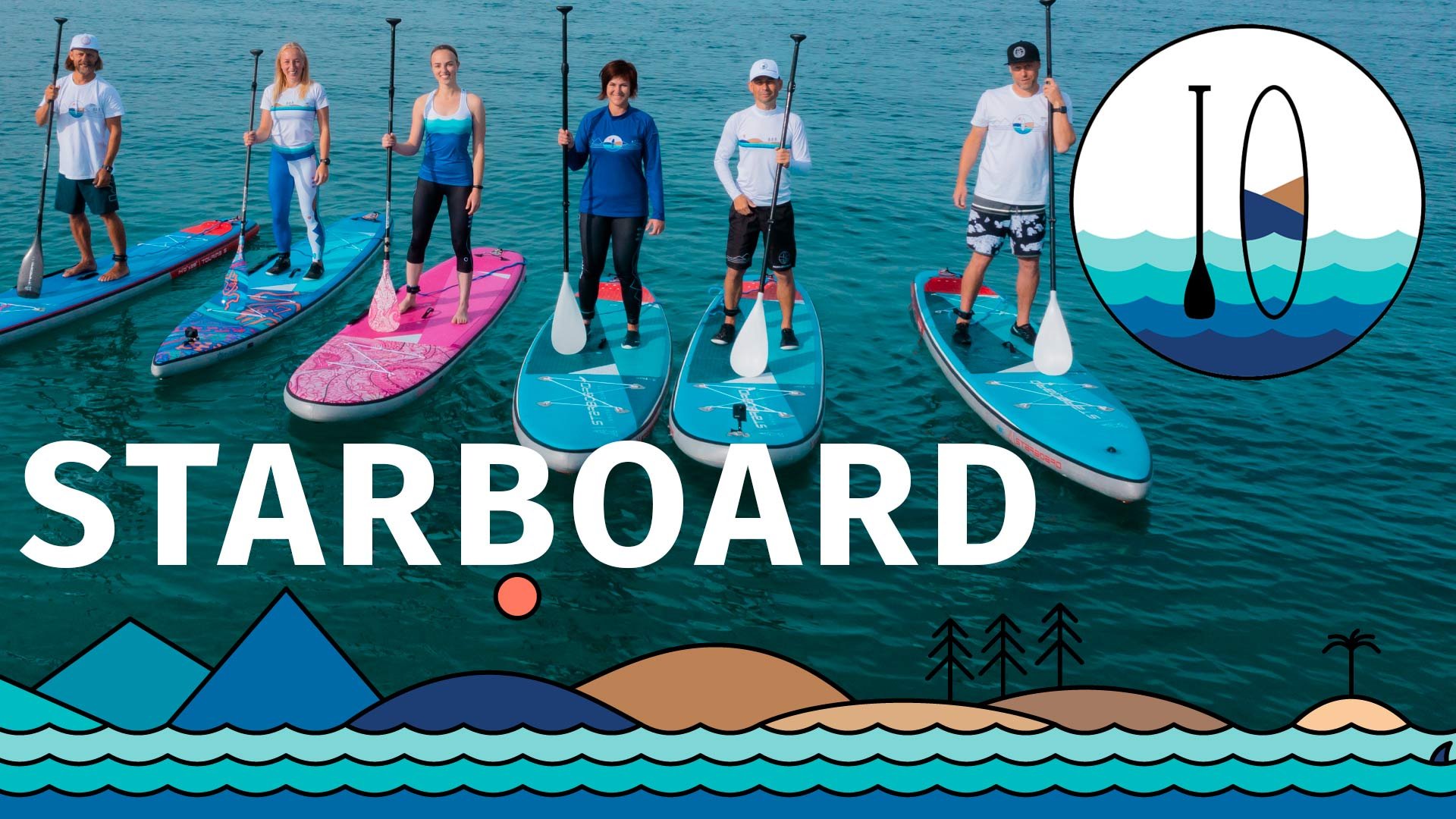 Představujeme paddleboardy - STARBOARD 2022