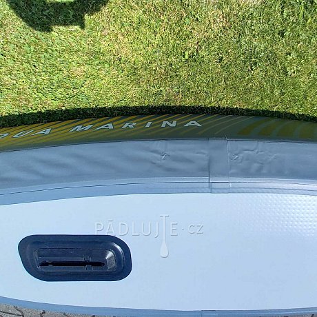Kajak AQUA MARINA TOMAHAWK AIR-K 375 -  jednomístný nafukovací -nafukovací POUŽITÉ ZBOŽÍ