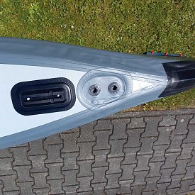 Kajak AQUA MARINA TOMAHAWK AIR-K 375 -  jednomístný nafukovací -nafukovací POUŽITÉ ZBOŽÍ