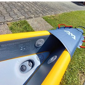 Kajak AQUA MARINA TOMAHAWK AIR-K 375 -  jednomístný nafukovací -nafukovací POUŽITÉ ZBOŽÍ