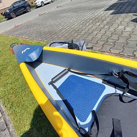 Kajak AQUA MARINA TOMAHAWK AIR-K 375 -  jednomístný nafukovací -nafukovací POUŽITÉ ZBOŽÍ