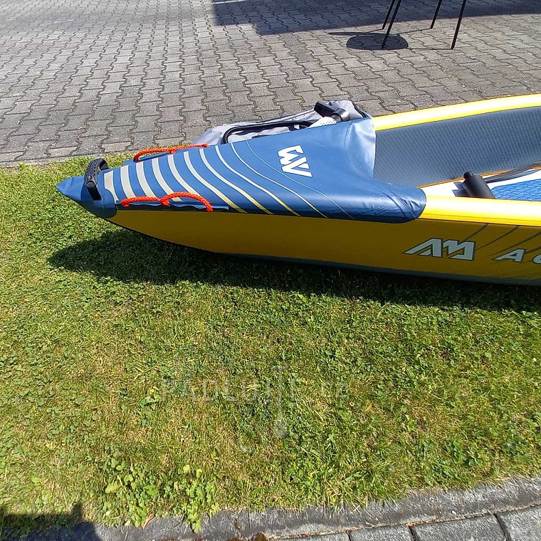 Kajak AQUA MARINA TOMAHAWK AIR-K 375 -  jednomístný nafukovací - POUŽITÉ ZBOŽÍ BAZAR záruka 2 roky