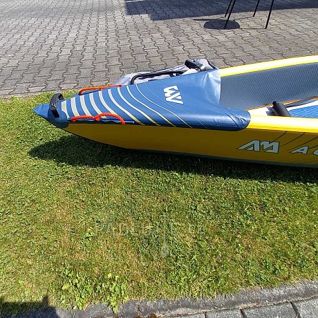 Kajak AQUA MARINA TOMAHAWK AIR-K 375 -  jednomístný nafukovací -nafukovací POUŽITÉ ZBOŽÍ