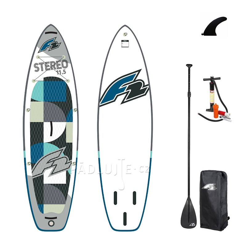 Paddleboard F2 STEREO 11'5 - nafukovací