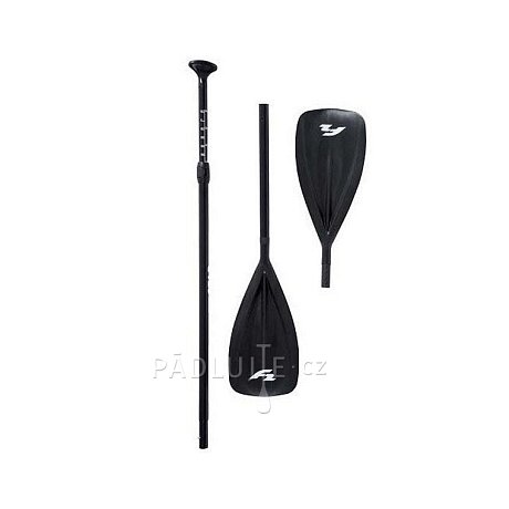 Pádlo F2 Combo 4D Black - 4-dílné nastavitelné pádlo pro paddleboard i kajak