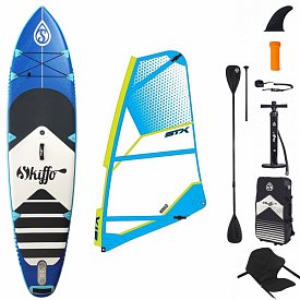 Paddleboard SKIFFO SMU 10'4 COMBO  - komplet s plachtou - nafukovací paddleboard, windsurfing, kajak