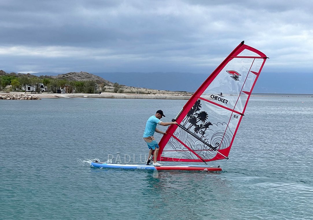 Paddleboard F2 PEAK WINDSURF 10'8 BLUE - nafukovací paddleboard a windsurfing