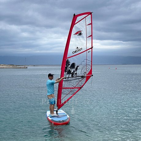 Paddleboard F2 PEAK WINDSURF 10'8 BLUE - nafukovací paddleboard a windsurfing