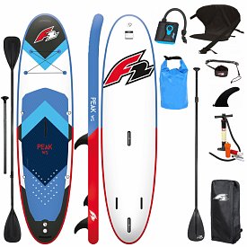 Paddleboard F2 PEAK WINDSURF 10'8 BLUE - nafukovací paddleboard a windsurfing