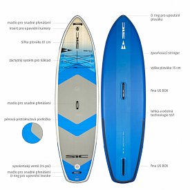 Paddleboard SIC MAUI TAO WindSUP AIR 10'6 x 32'' - nafukovací oplachtitelný paddleboard windsurfing
