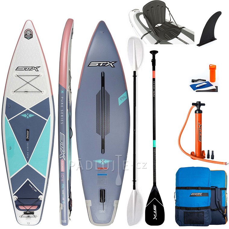 Paddleboard STX Tourer 11'6 x 32 Pure s pádlem - nafukovací paddleboard