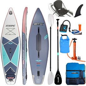 Paddleboard STX Tourer 11'6 x 32 Pure s pádlem - nafukovací paddleboard