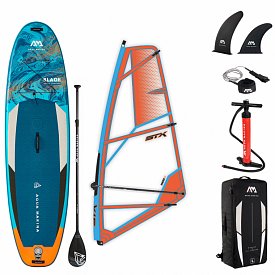 Paddleboard AQUA MARINA Blade 10'6 komplet s plachtou - nafukovací paddleboard a windsurfing