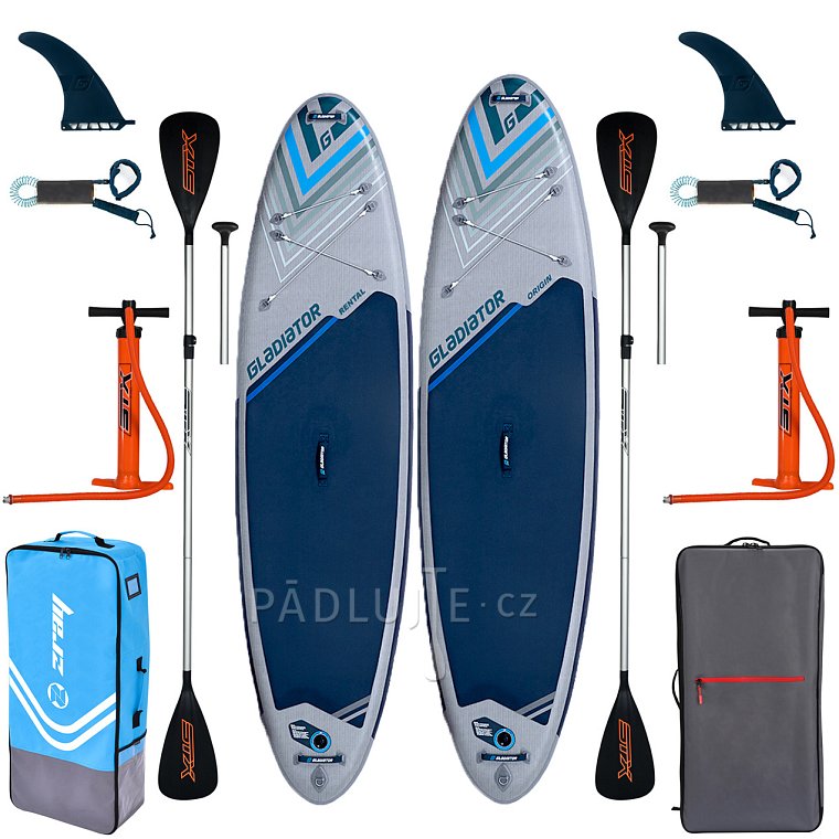 Gladiator ORIGIN 10'8 MINICOMBO Gladiator ORIGIN 10'6 MINICOMBO - Rodinná sada nafukovacích paddleboardů