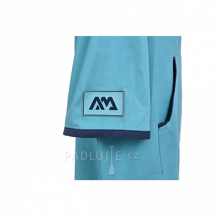 Pončo Aqua Marina Micro-fabric Change Poncho (Aqua) pro snadné převlékání v chladném počasí - L