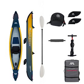 Kajak AQUA MARINA TOMAHAWK AIR-K 375 -  jednomístný nafukovací