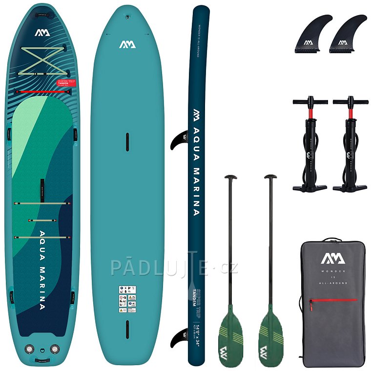 Paddleboard AQUA MARINA SuperTrip 14'0 Tandem- nafukovací model 2024