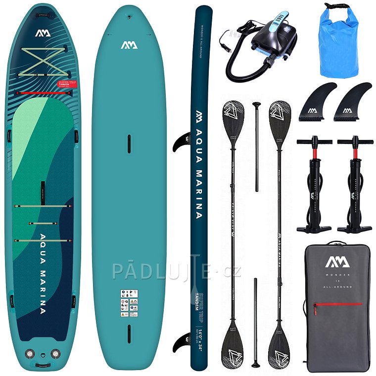 Paddleboard AQUA MARINA SuperTrip 14'0 Tandem- nafukovací model 2024