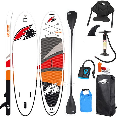 Paddleboard F2 SECTOR 12'2 RED/ORANGE COMBO 2024 - nafukovací