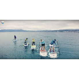 Paddleboard F2 SECTOR 11'5 COMBO RED/ORANGE - nafukovací