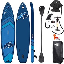 Paddleboard F2 AXXIS 12'2 COMBO NAVY BLUE s pádlem 2024 - nafukovací paddleboard