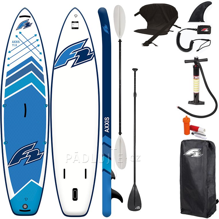 Paddleboard F2 AXXIS 11'6 SMU LIGHT BLUE s pádlem 2024 - nafukovací paddleboard