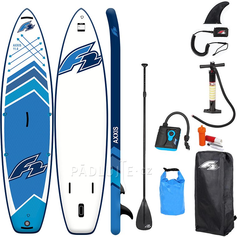 Paddleboard F2 AXXIS 11'6 SMU LIGHT BLUE s pádlem 2024 - nafukovací paddleboard