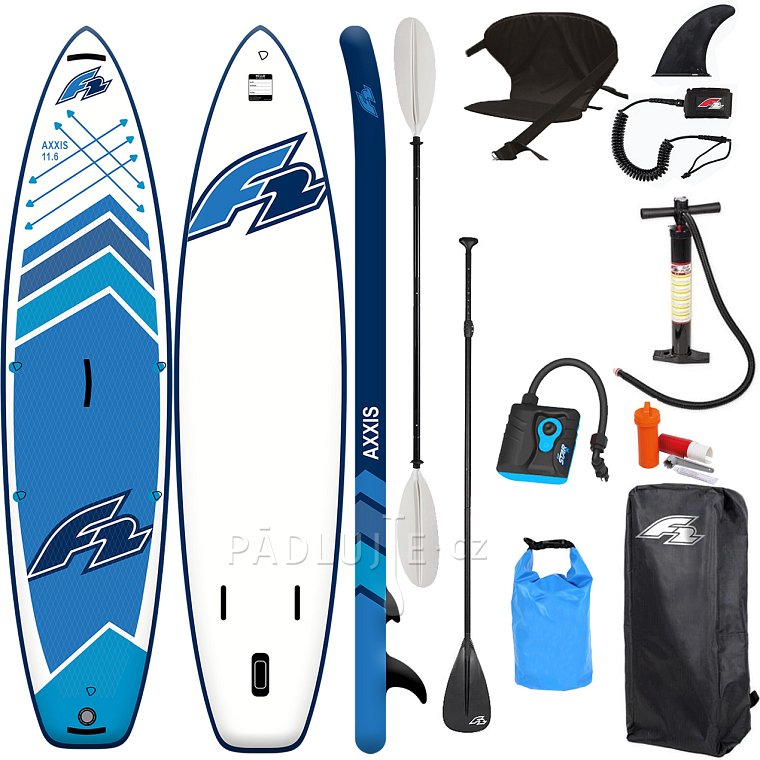 Paddleboard F2 AXXIS 11'6 SMU LIGHT BLUE s pádlem 2024 - nafukovací paddleboard