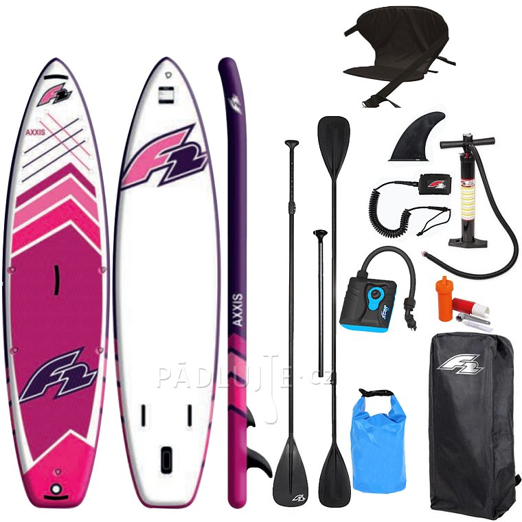 Paddleboard F2 AXXIS 11'6 COMBO PINK s pádlem 2024 - nafukovací paddleboard