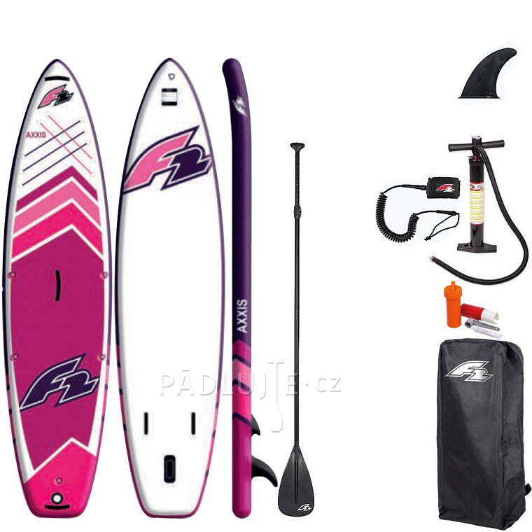 Paddleboard F2 AXXIS 11'6 COMBO PINK s pádlem 2024 - nafukovací paddleboard