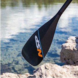 Pádlo NSP Carbon Hybrid 86 3D BLACK pro paddleboard