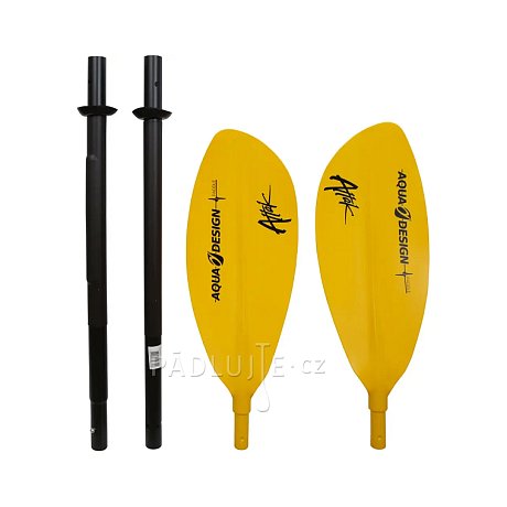 Pádlo AQUADESIGN K1 ATTAK 4D kajakové