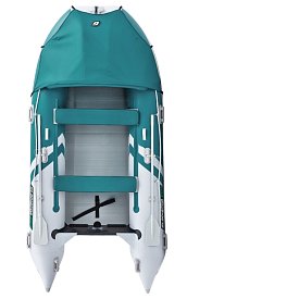 Člun GLADIATOR ACTIVE C370AL sea green white - nafukovací člun s hliníkovou podlahou