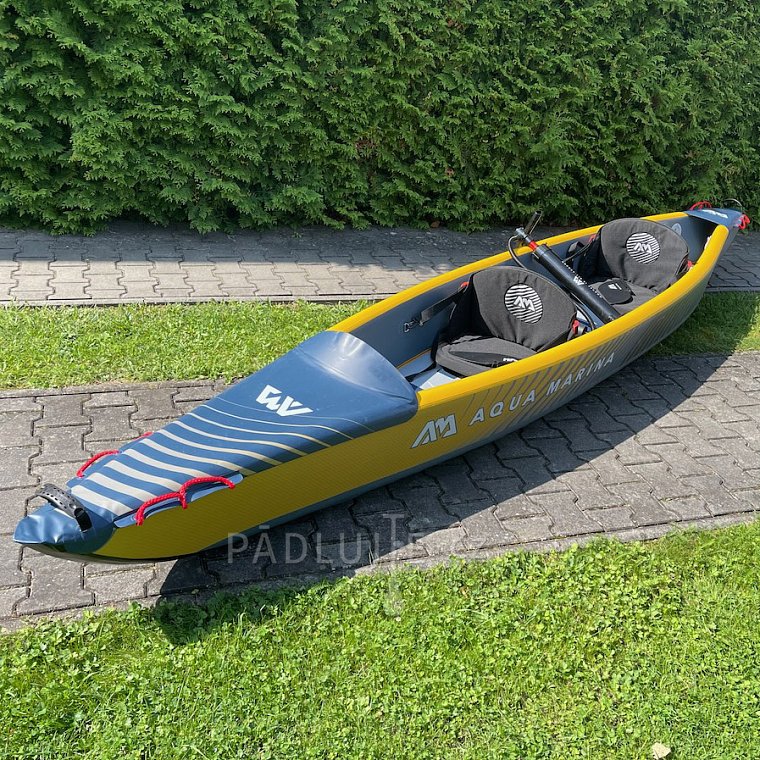 Kajak AQUA MARINA TOMAHAWK AIR-K 440 - dvoumístný nafukovací - mírně použité zboží