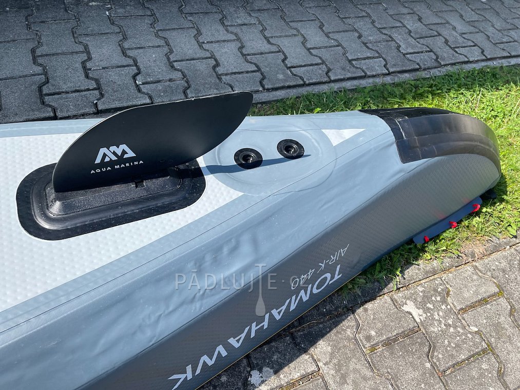 Kajak AQUA MARINA TOMAHAWK AIR-K 440 - dvoumístný nafukovací - mírně použité zboží