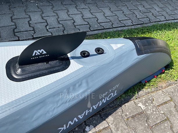 Kajak AQUA MARINA TOMAHAWK AIR-K 440 - použité zboží - 2 roky záruka