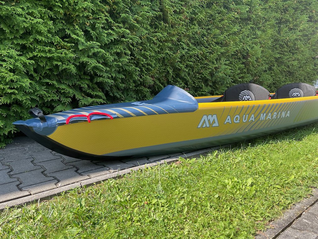 Kajak AQUA MARINA TOMAHAWK AIR-K 440 - dvoumístný nafukovací - mírně použité zboží