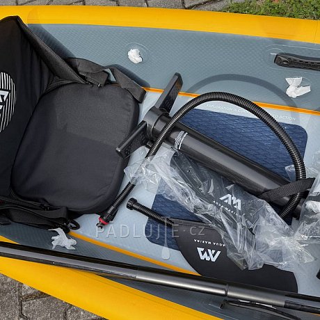 Kajak AQUA MARINA TOMAHAWK AIR-K 440 - nafukovací - POUŽITÉ ZBOŽÍ