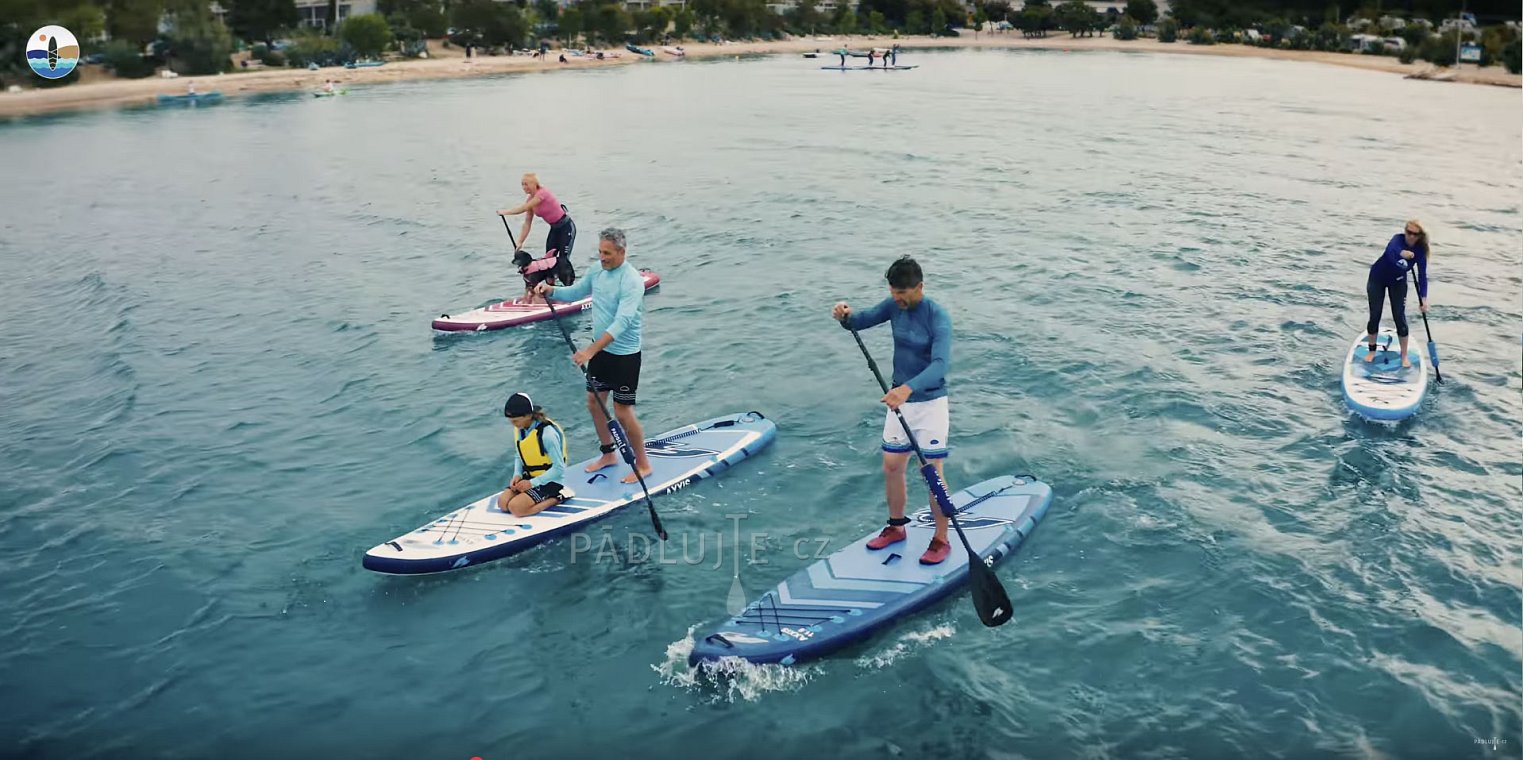 Paddleboard F2 AXXIS SMU 12'2 COMBO NAVY BLUE - nafukovací paddleboard