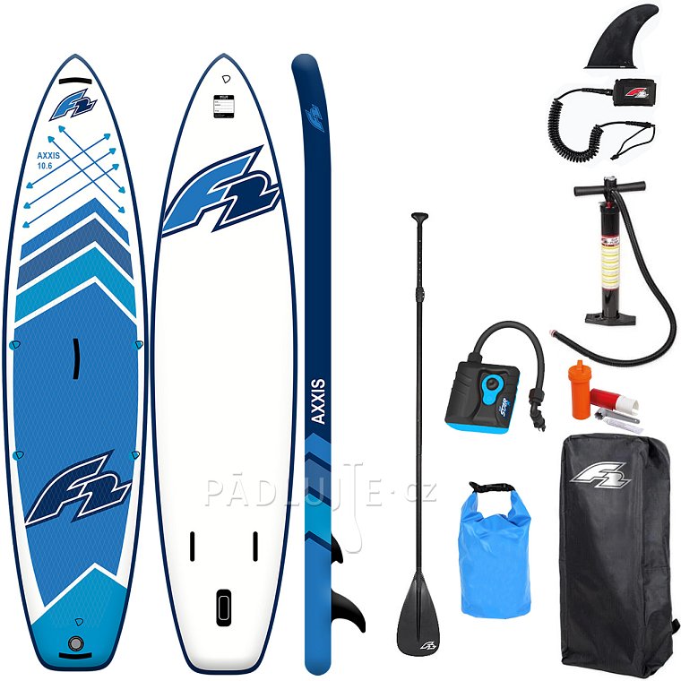 Paddleboard F2 AXXIS 10'6 SMU LIGHT BLUE s pádlem 2024 - nafukovací paddleboard